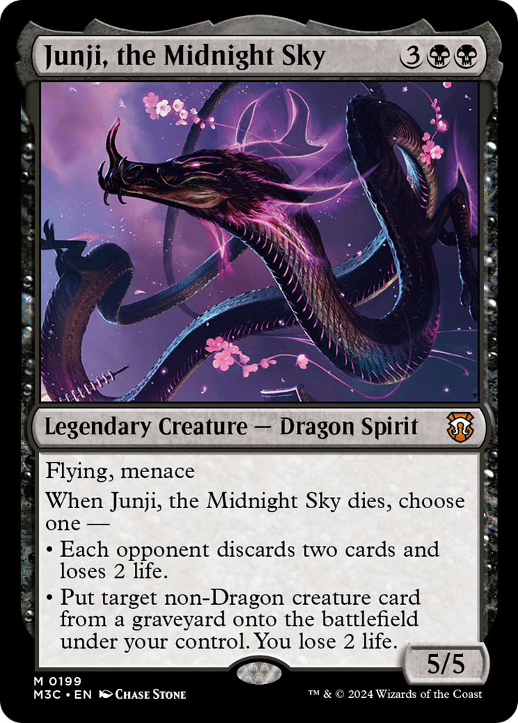 Junji, the Midnight Sky (Ripple Foil) [Modern Horizons 3 Commander] | A1Comics