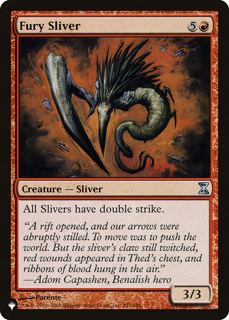 Fury Sliver [The List Reprints] | A1Comics