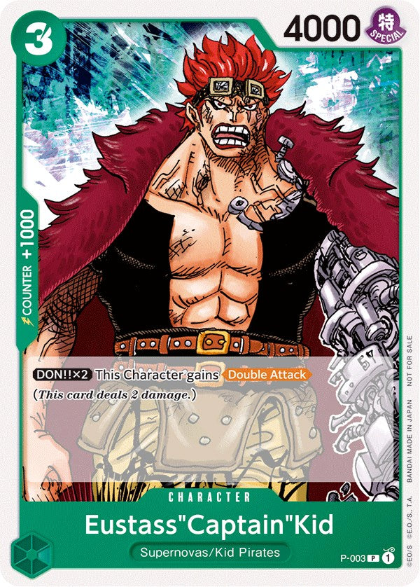 Eustass"Captain"Kid (Promotion Pack 2022) [One Piece Promotion Cards] | A1Comics