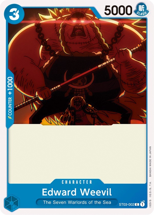 Edward Weevil [Starter Deck: The Seven Warlords of The Sea] | A1Comics