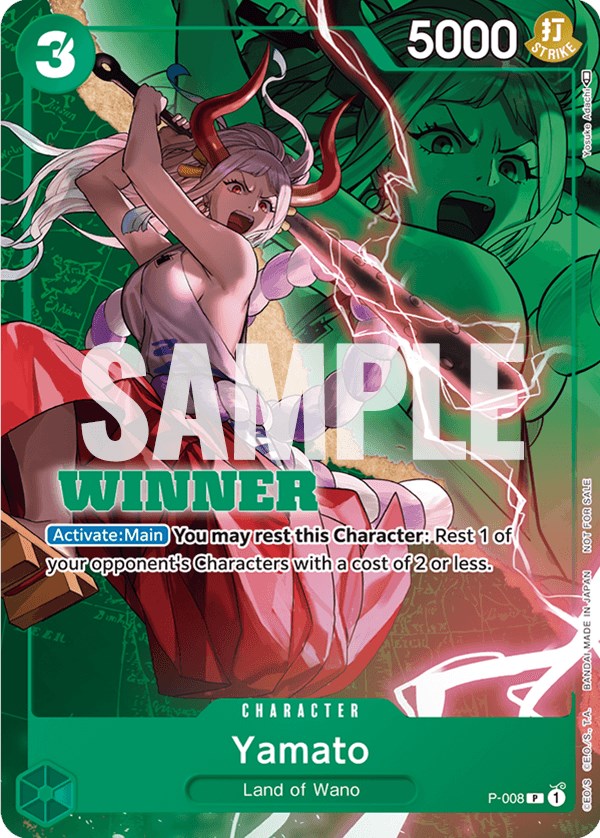 Yamato (P-008) (Winner Pack Vol. 1) [One Piece Promotion Cards] | A1Comics