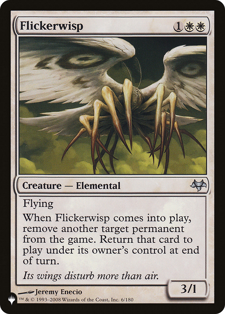 Flickerwisp [The List Reprints] | A1Comics