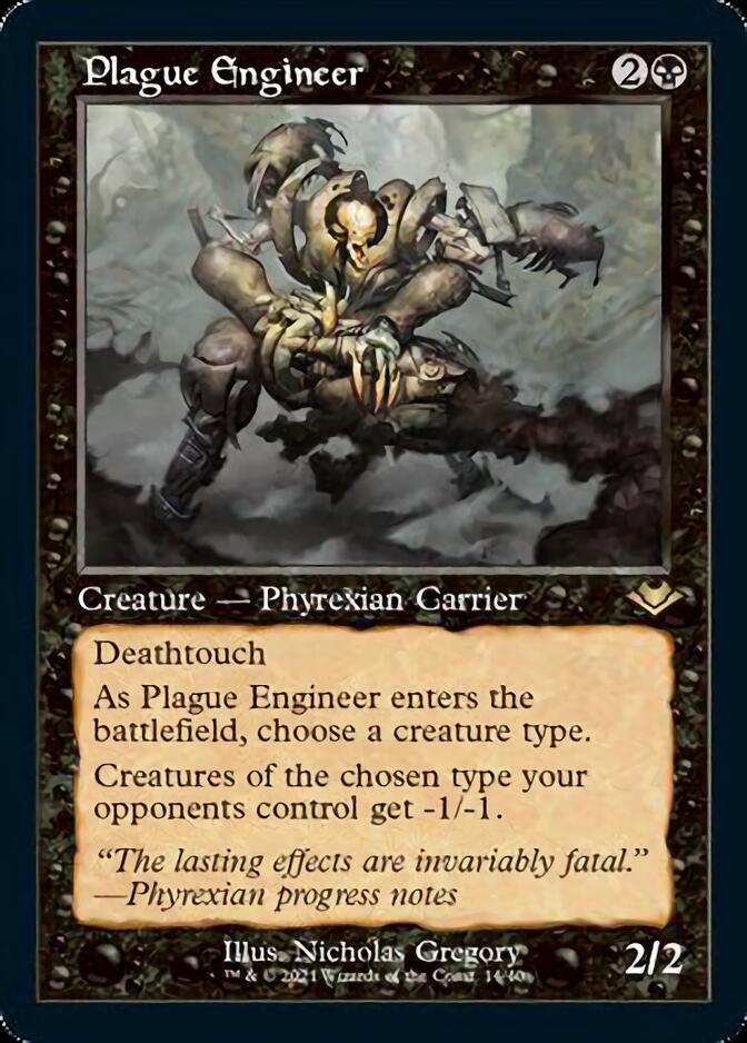 Plague Engineer (Retro Foil Etched) [Modern Horizons] | A1Comics