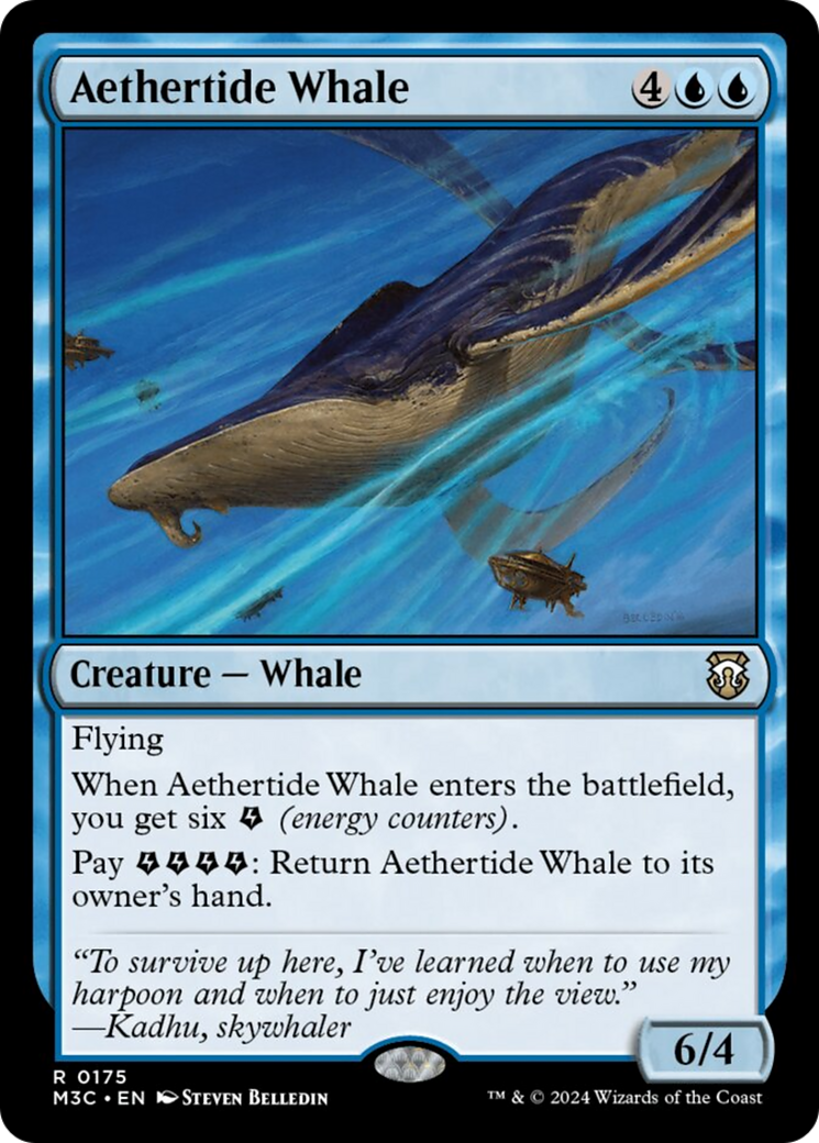 Aethertide Whale [Modern Horizons 3 Commander] | A1Comics