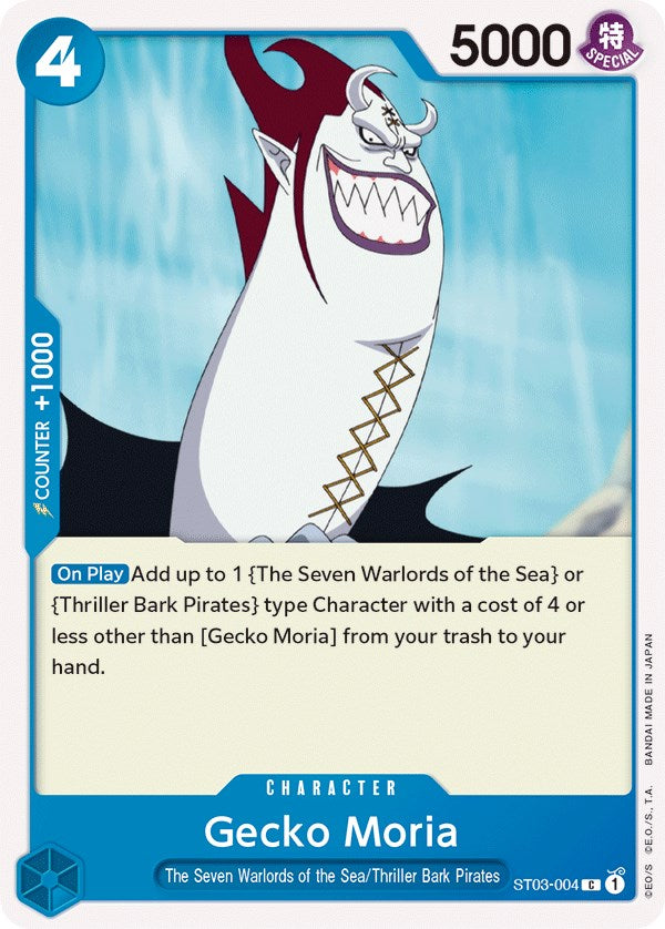 Gecko Moria [Starter Deck: The Seven Warlords of The Sea] | A1Comics