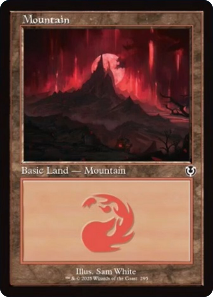 Mountain (295) (Retro Frame) [Innistrad Remastered] | A1Comics