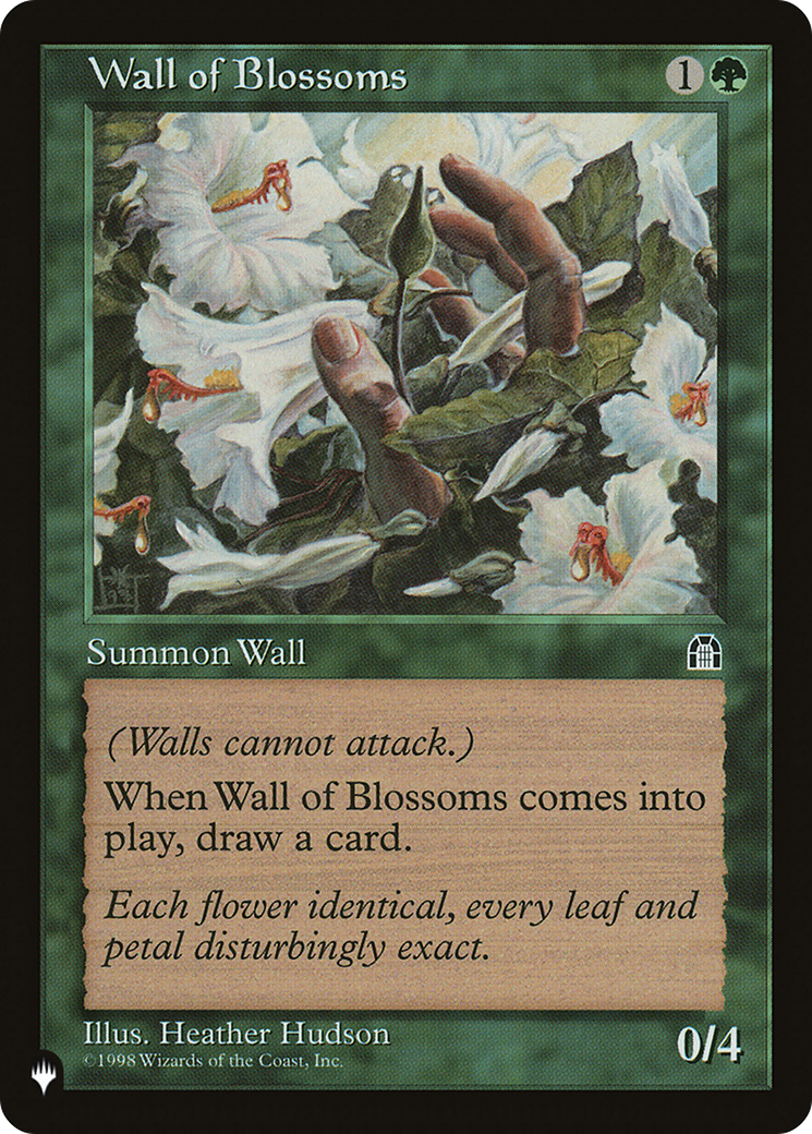 Wall of Blossoms [The List Reprints] | A1Comics