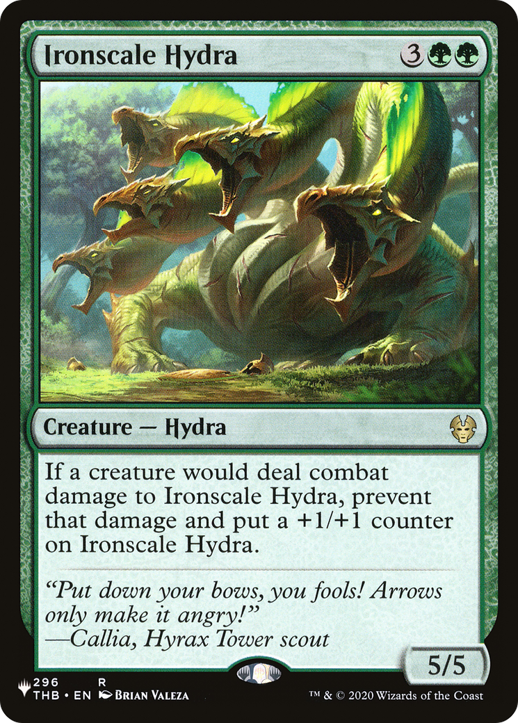 Ironscale Hydra [The List Reprints] | A1Comics