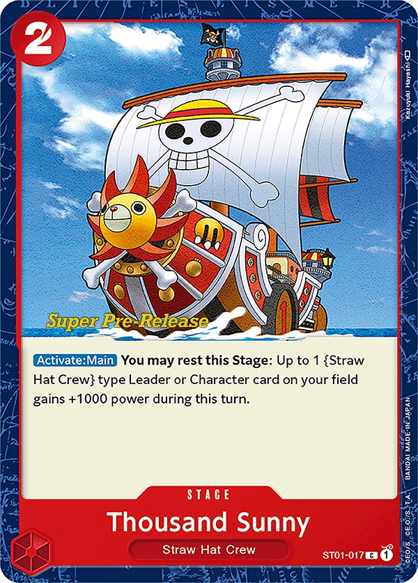 Thousand Sunny [Super Pre-Release Starter Deck: Straw Hat Crew] | A1Comics