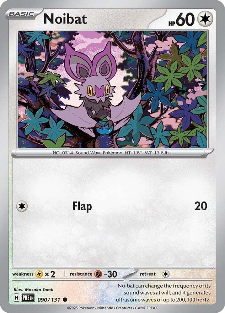 Noibat (090/131) [Scarlet & Violet: Prismatic Evolutions] | A1Comics