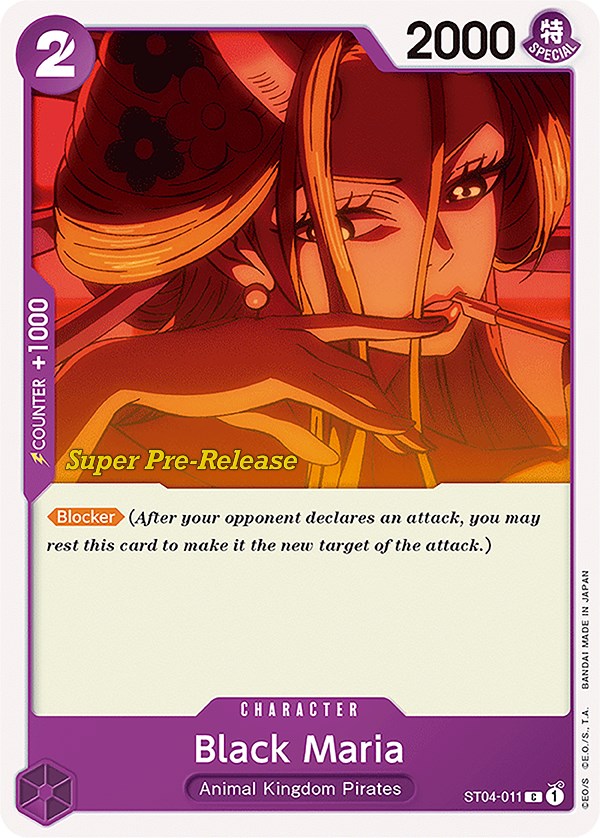 Black Maria [Super Pre-Release Starter Deck: Animal Kingdom Pirates] | A1Comics