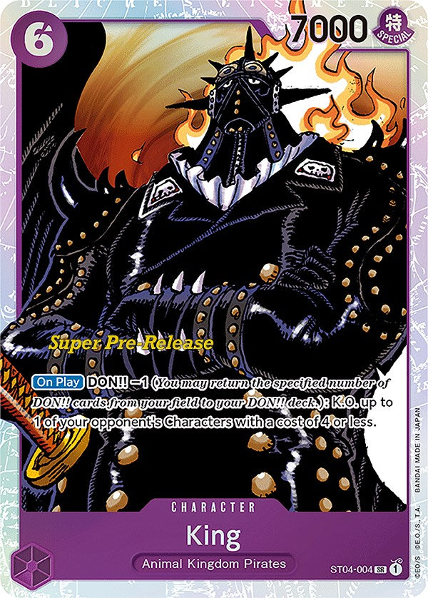 King [Super Pre-Release Starter Deck: Animal Kingdom Pirates] | A1Comics