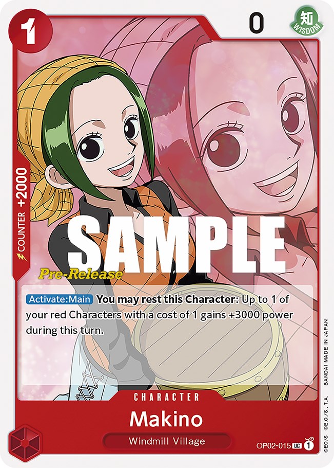 Makino [Paramount War Pre-Release Cards] | A1Comics