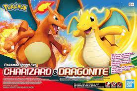 Charizard & Dragonite "Pokemon", Bandai Spirits Pokemon Model Kit | A1Comics