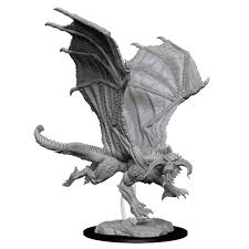 Young Black Dragon D&D Nolzur's Miniature | A1Comics