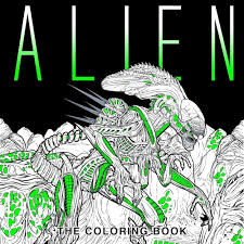 Alien the coloring book