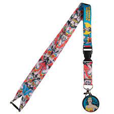 Wonder Woman Classic Comics Lanyard | A1Comics