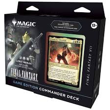 Mtg Final Fantasy Holiday FFVII Commander Deck