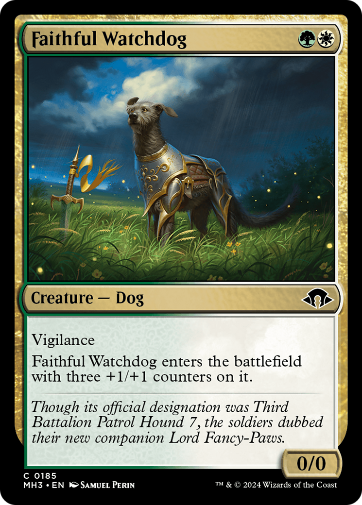 Faithful Watchdog [Modern Horizons 3] | A1Comics