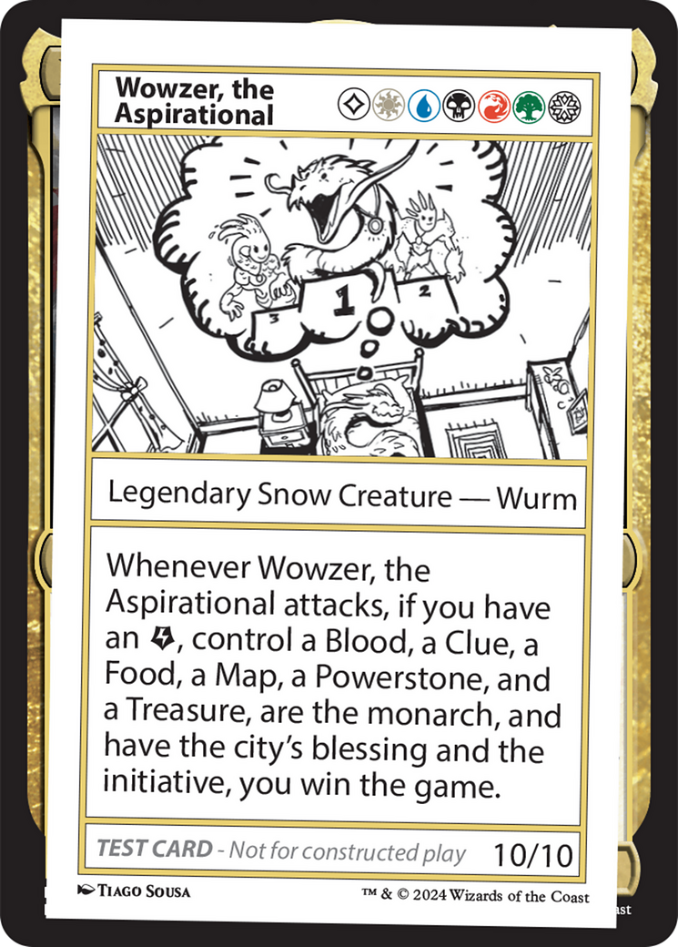 Wowzer, the Aspirational [Mystery Booster 2 Playtest Cards] | A1Comics