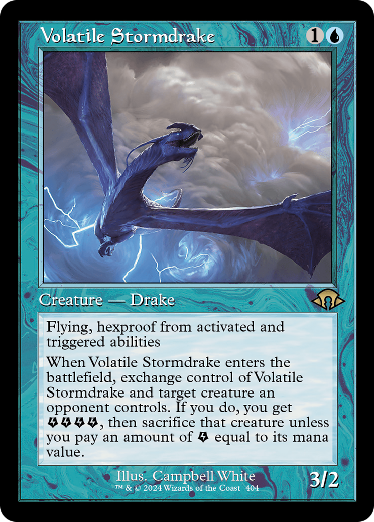 Volatile Stormdrake (Retro) [Modern Horizons 3] | A1Comics