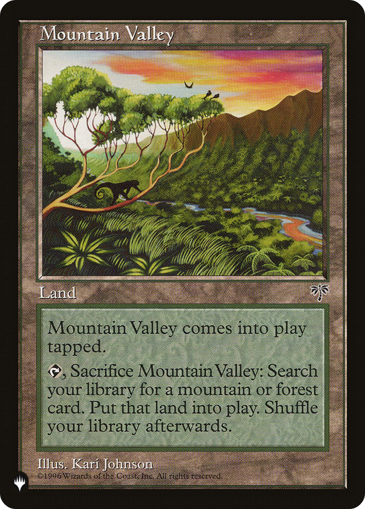 Mountain Valley [The List Reprints] | A1Comics