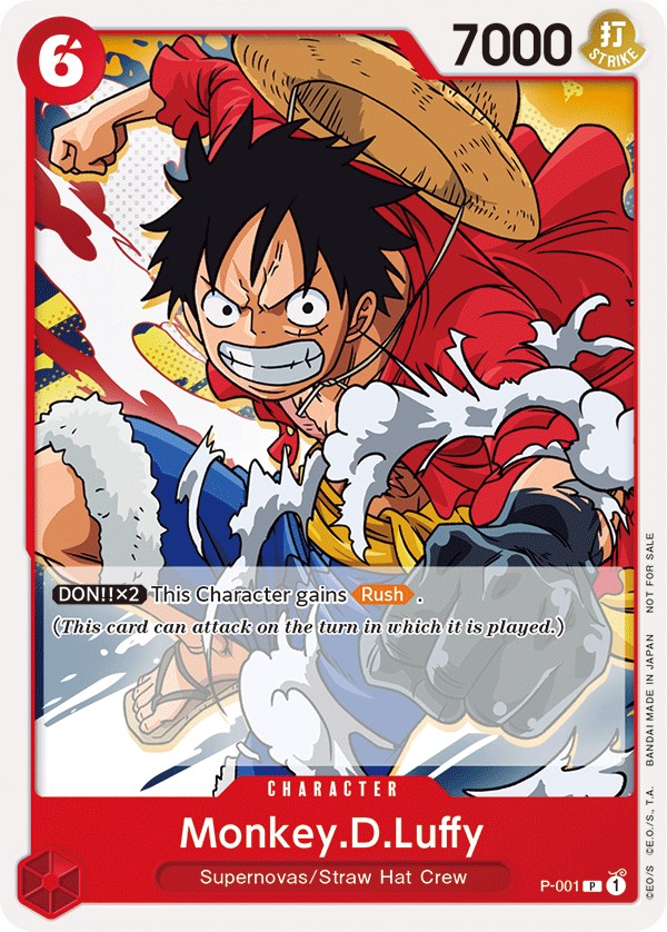 Monkey.D.Luffy (Super Pre-Release) [Participant] [One Piece Promotion Cards] | A1Comics