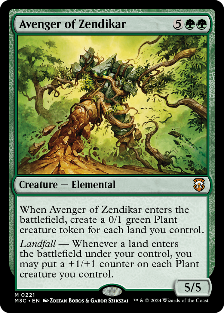 Avenger of Zendikar (Ripple Foil) [Modern Horizons 3 Commander] | A1Comics