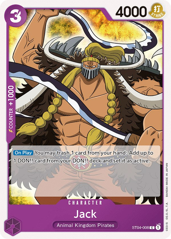 Jack [Starter Deck: Animal Kingdom Pirates] | A1Comics