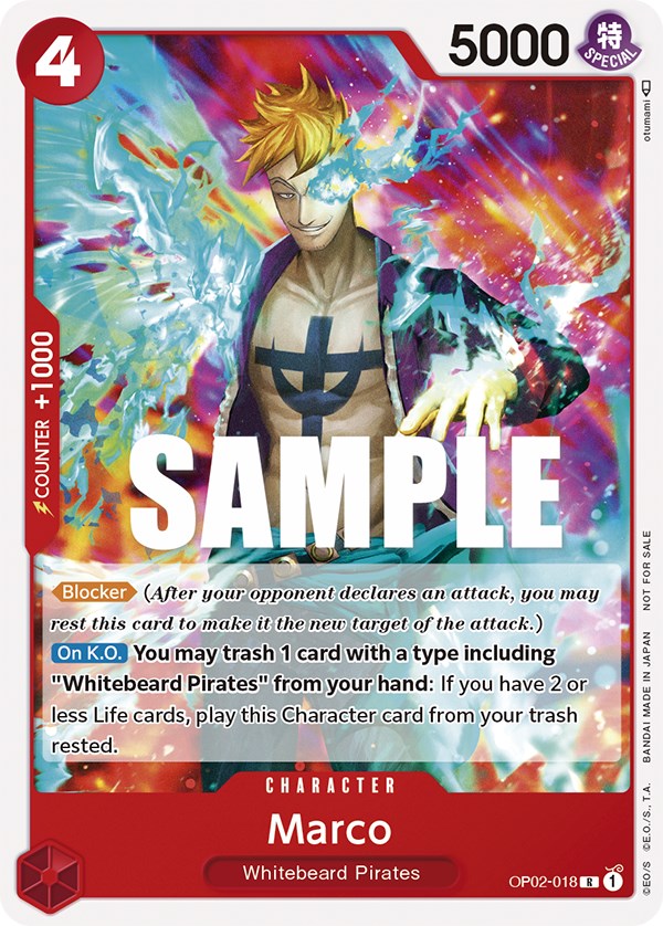 Marco (Promotion Pack 2023) [One Piece Promotion Cards] | A1Comics