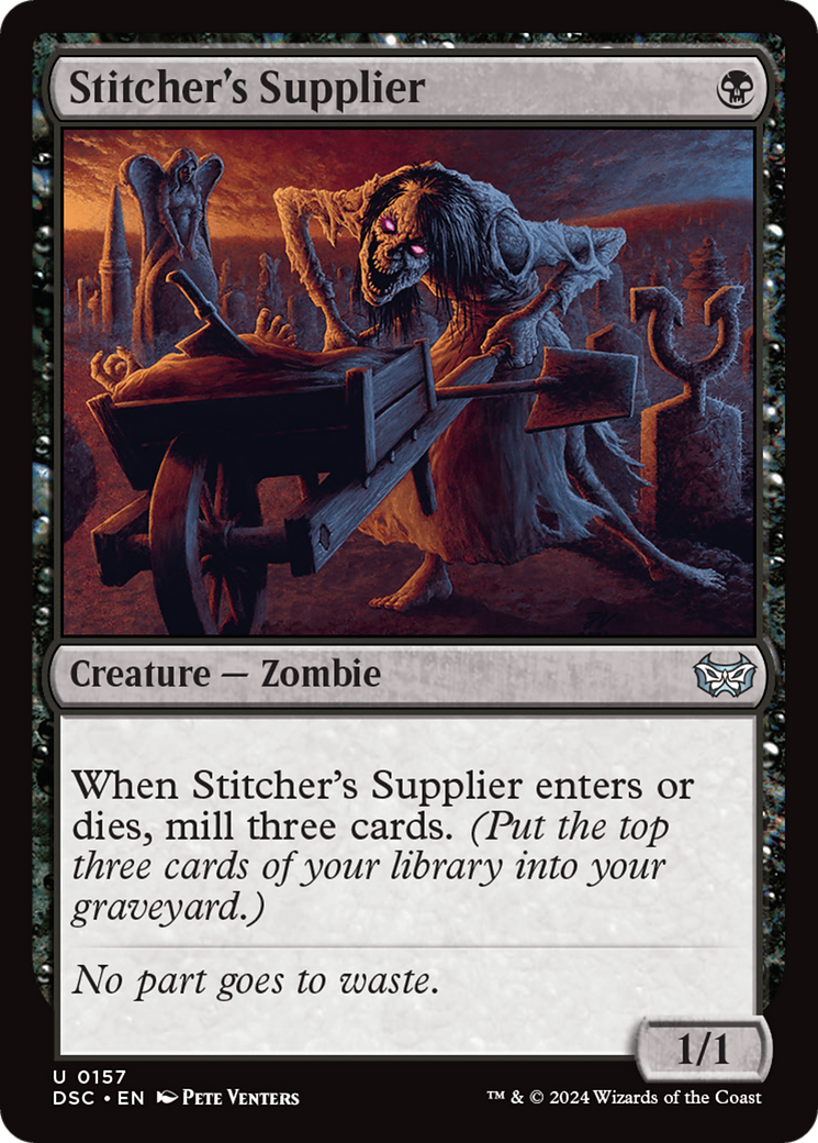 Stitcher's Supplier [Duskmourn: House of Horror Commander] | A1Comics