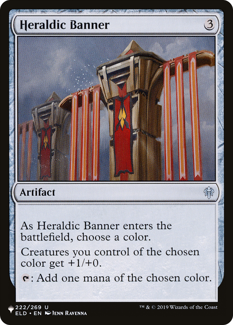 Heraldic Banner [The List Reprints] | A1Comics