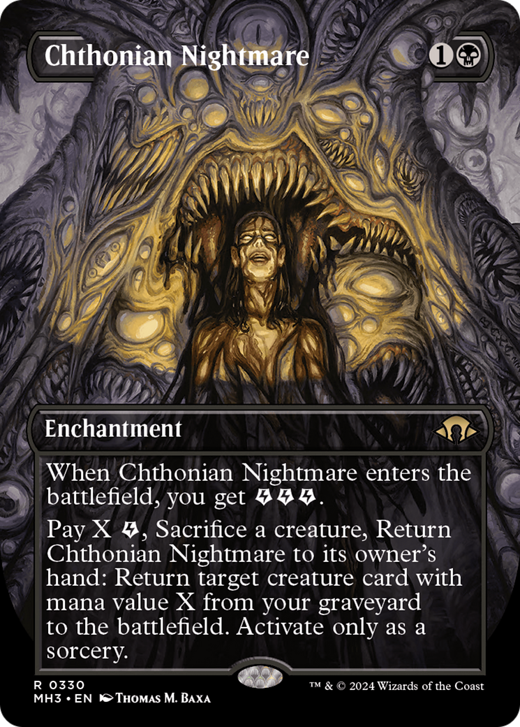 Chthonian Nightmare (Borderless) [Modern Horizons 3] | A1Comics