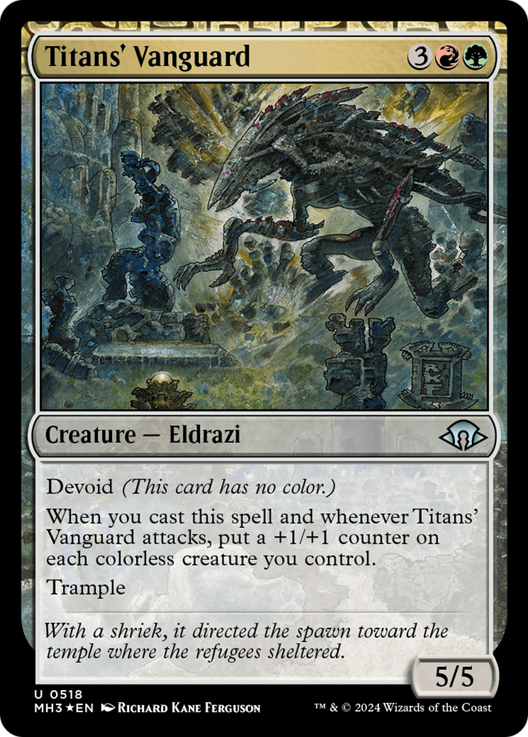 Titans' Vanguard (Ripple Foil) [Modern Horizons 3] | A1Comics