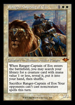 Ranger-Captain of Eos (Retro Foil Etched) [Modern Horizons] | A1Comics