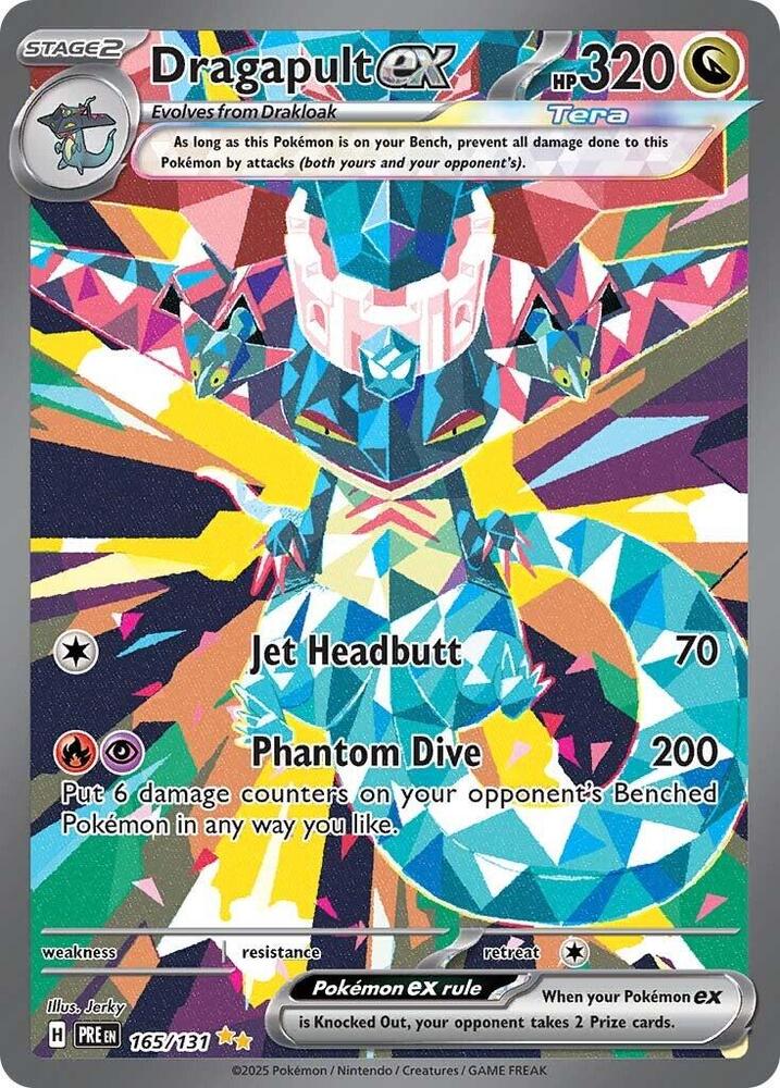 Dragapult ex (165/131) [Scarlet & Violet: Prismatic Evolutions] | A1Comics