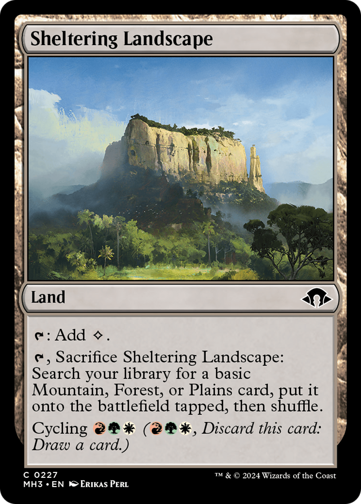 Sheltering Landscape [Modern Horizons 3] | A1Comics