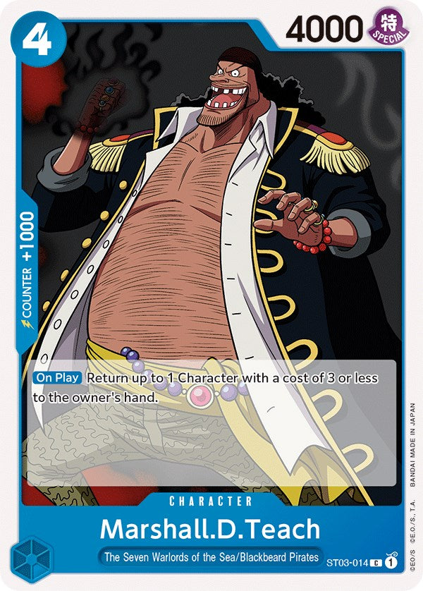 Marshall.D.Teach [Starter Deck: The Seven Warlords of The Sea] | A1Comics