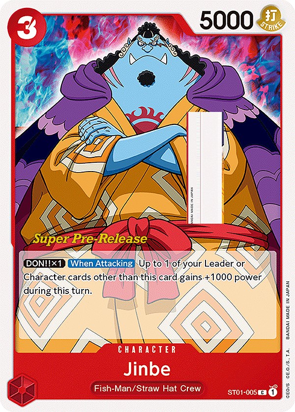 Jinbe [Super Pre-Release Starter Deck: Straw Hat Crew] | A1Comics