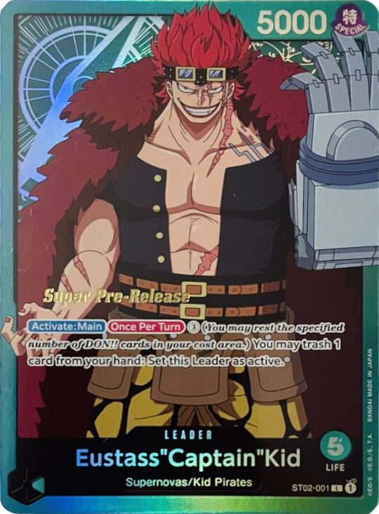 Eustass"Captain"Kid (001) [Super Pre-Release Starter Deck: Worst Generation] | A1Comics