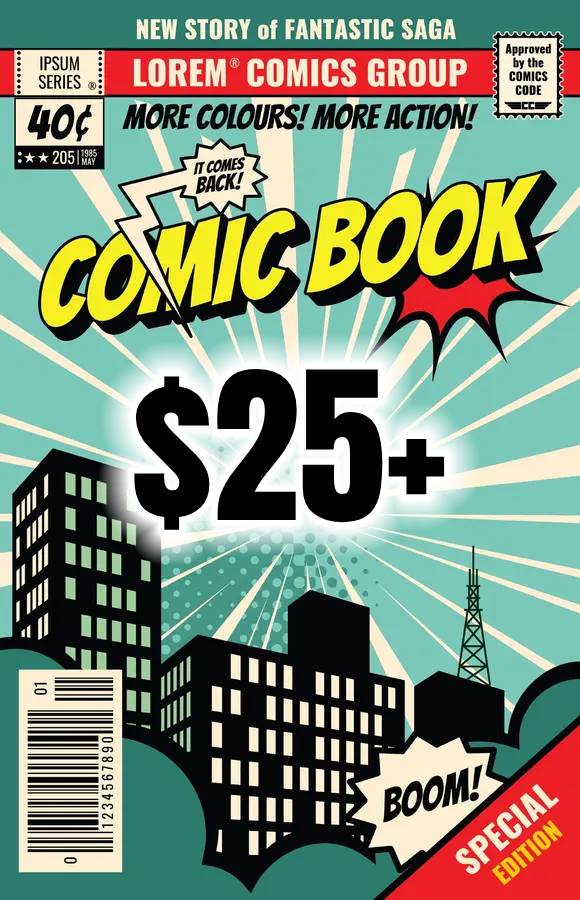 Wall Book: $25+ | A1Comics