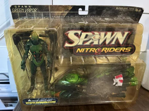 Spawn Series 16 Nitro Riders Green Vapor & Flashpoint. | A1Comics