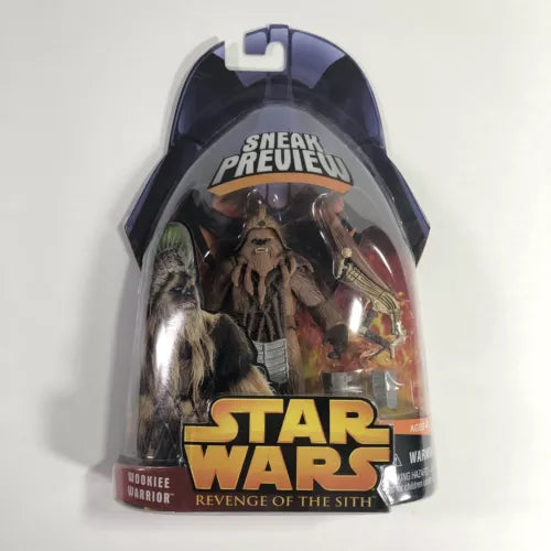 Star Wars SNEAK PREVIEW WOOKIEE WARRIOR Revenge Of The Sith