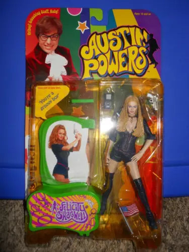 New 1999 Austin Powers Felicity Shagwell Action Figure McFarlane | A1Comics