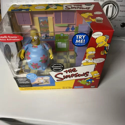 The Simpsons Kitchen WOS Interactive Playset EXCLUSIVE MUUMUU HOMER Figure! | A1Comics