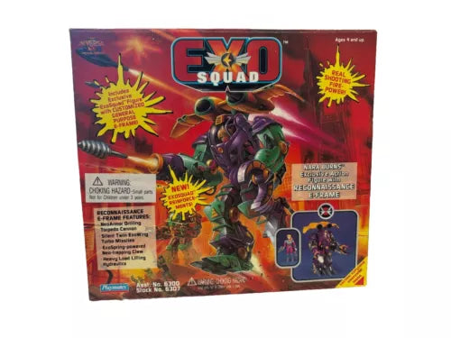 1994 Playmates Exo Squad Nara Burns Reconnaissance E-Frame