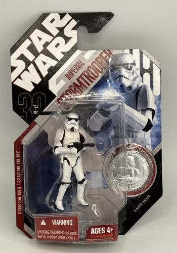 30th Anniversary Stormtrooper w/Coin Action Figure | A1Comics