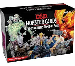 Dungeons & Dragons Game Accessories Mordenkainen's Tome of Foes Monster Cards | A1Comics