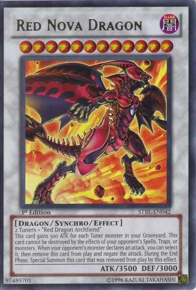 Red Nova Dragon [STBL-EN042] Ultra Rare | A1Comics