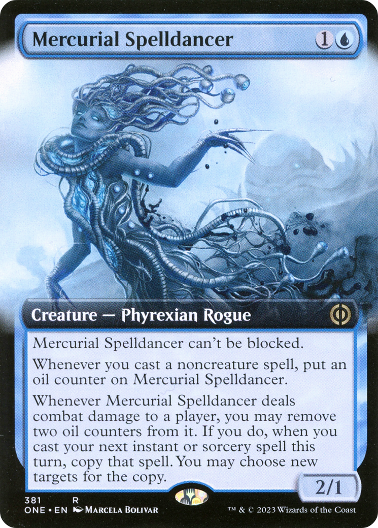 Mercurial Spelldancer (Extended Art) [Phyrexia: All Will Be One] | A1Comics